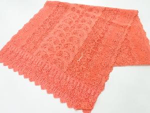 リサイクル　レース草花模様ショール